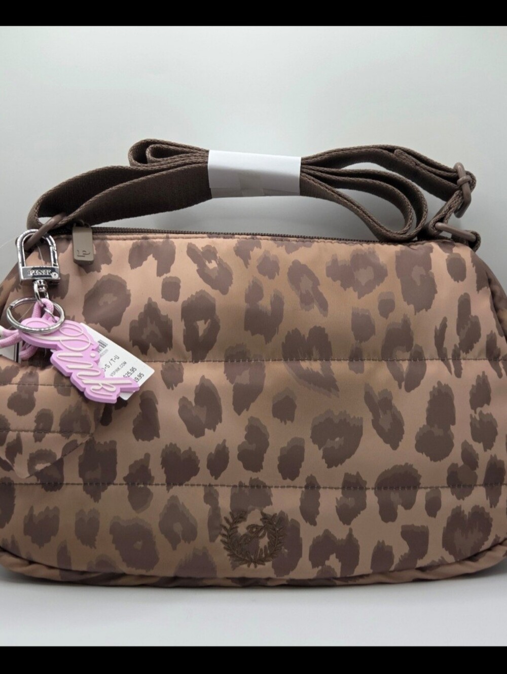 Victoria's Secret PINK Mini Puffer Bag Animal Print Bundle New!♡♡ - Picture 2 of 4
